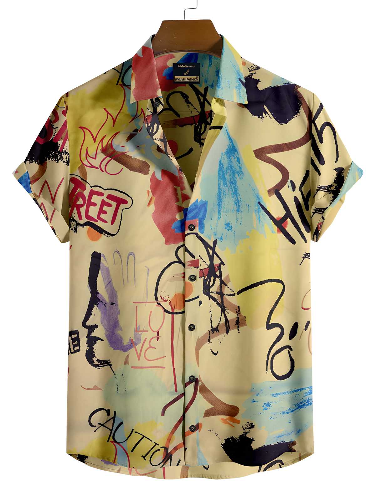 Men’s Printed Rayon Shirt